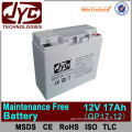 Most popular lead maintenance free 12v 17ah battery backup